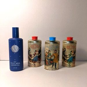 Vintage Avon Talcum and Bath Foam Bundle